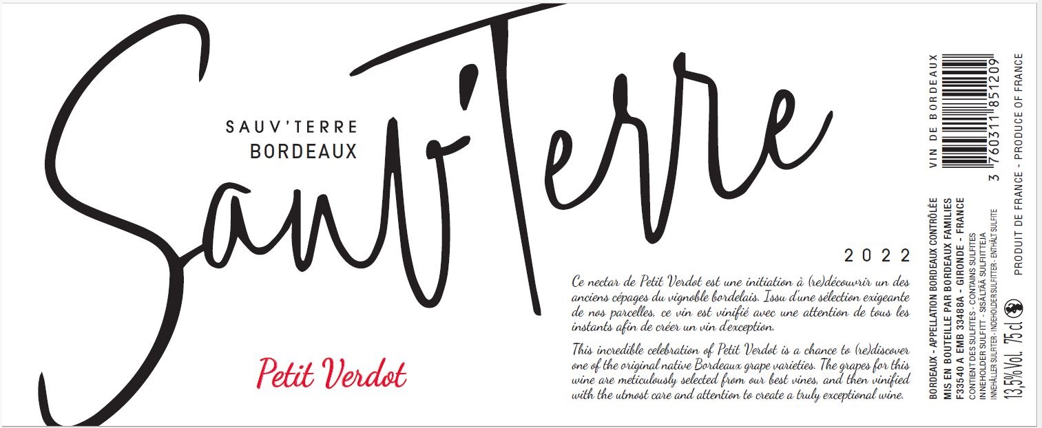 Sauv'terre Petit Verdot