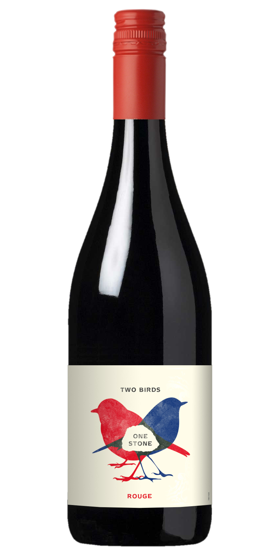 TWO BIRDS ONE STONE Vin de France Rouge